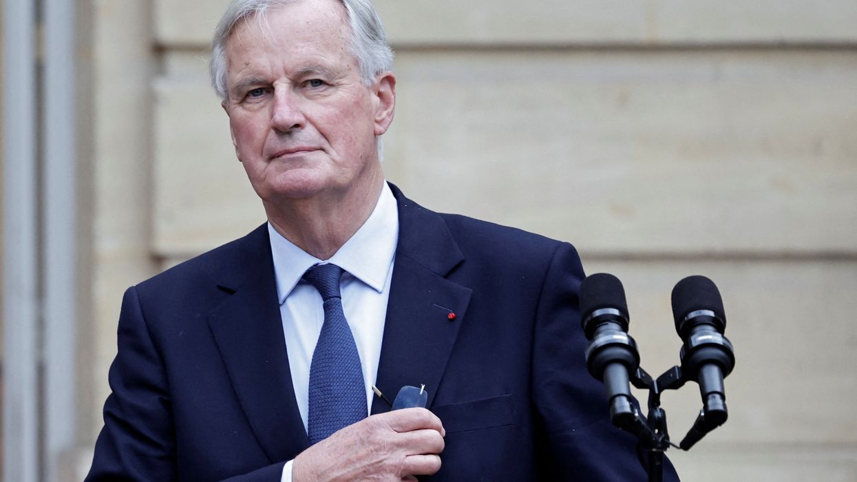 France's newly appointed Prime minister Michel Barnier