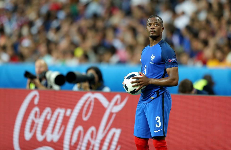 France's Patrice Evra
