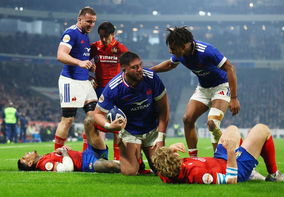 France stormed into a 19-0 lead against Italy in pulsating fashion