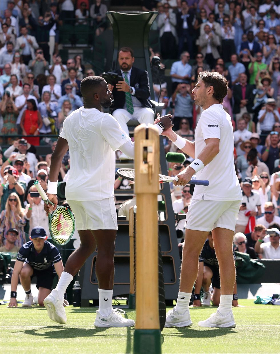 Frances Tiafoe suffered a shock defeat at Wimbledon, adding to a growing list of seeded players to crash out early