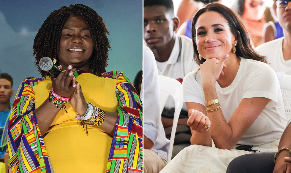 Francia Marquez and Meghan Markle