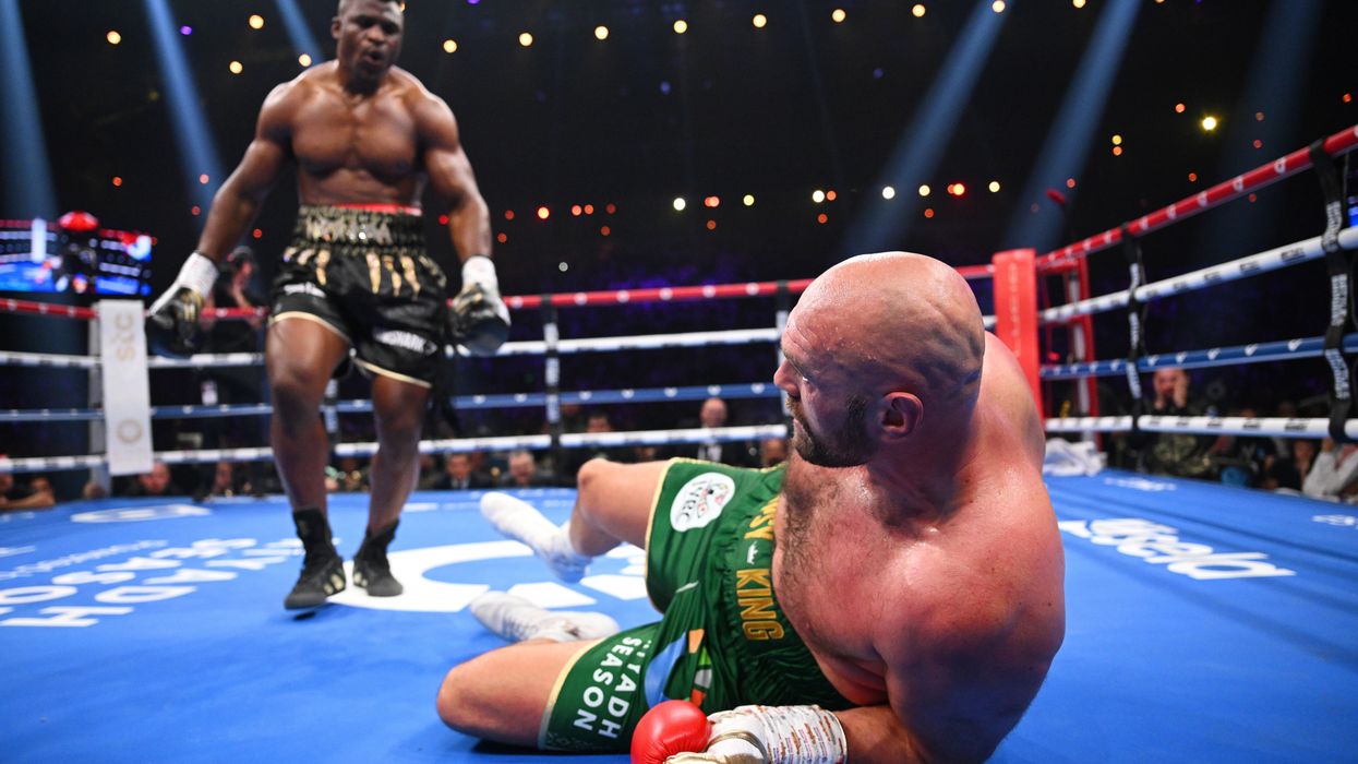 Francis Ngannou Tyson Fury boxing