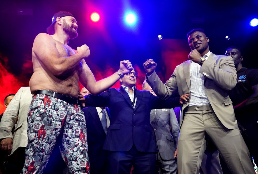 Francis Ngannou Tyson Fury