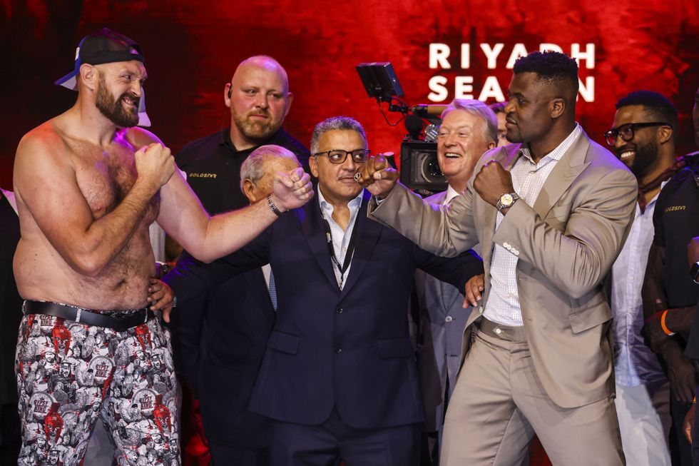 Francis Ngannou Tyson Fury