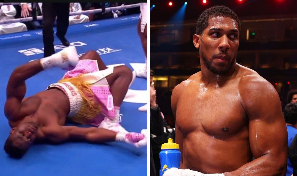 Francis Ngannou was knocked out in the second round