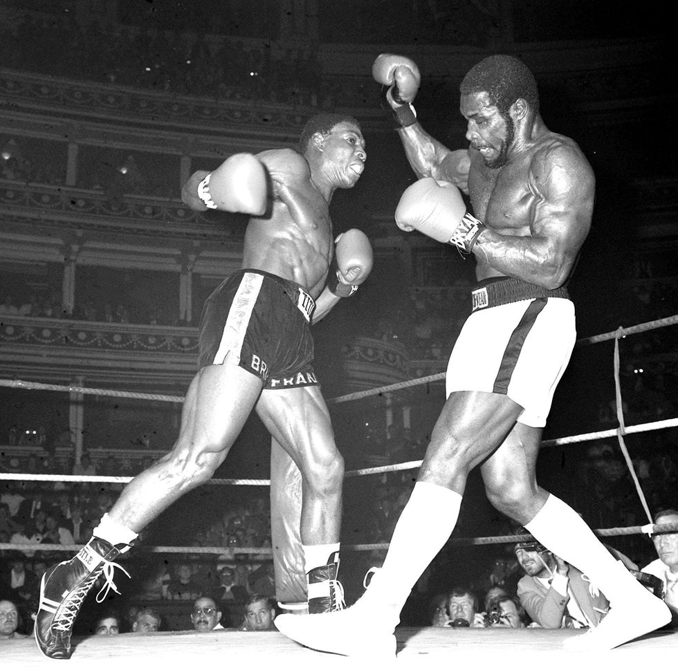 Frank Bruno boxing