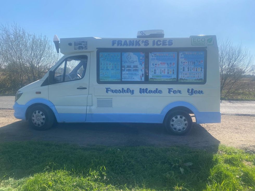 Frank Cannata's ice cream van