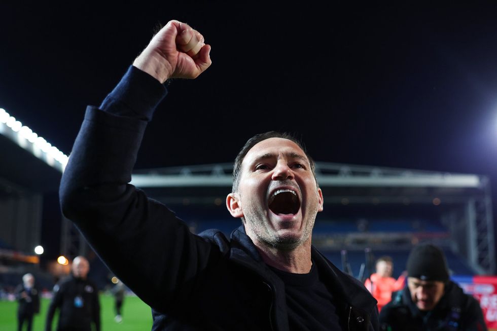 Frank Lampard has completed his best managerial feat to date