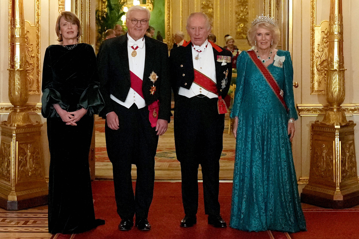 Frank-Walter Steinmeier, Elke Büdenbender, King Charles, Queen Camilla