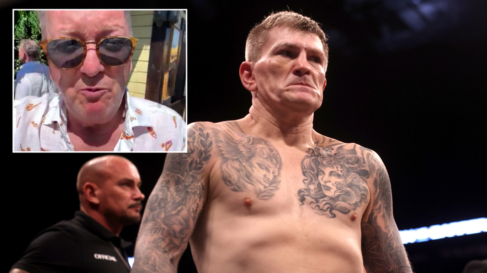 Frank Warren and Ricky Hatton