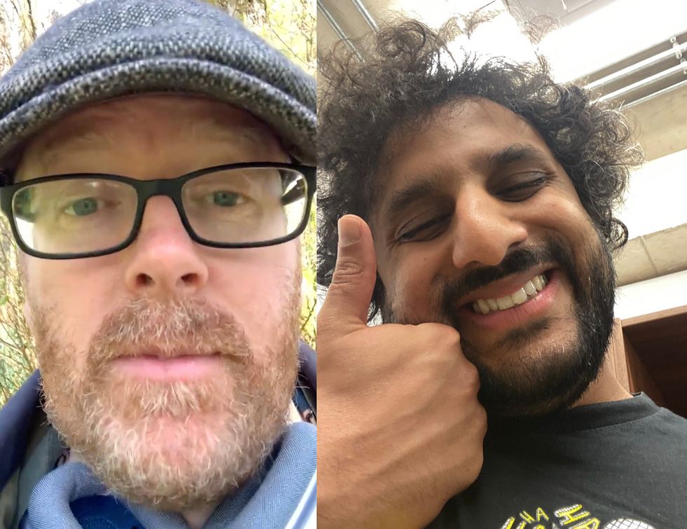 Frankie Boyle and Nish Kumar