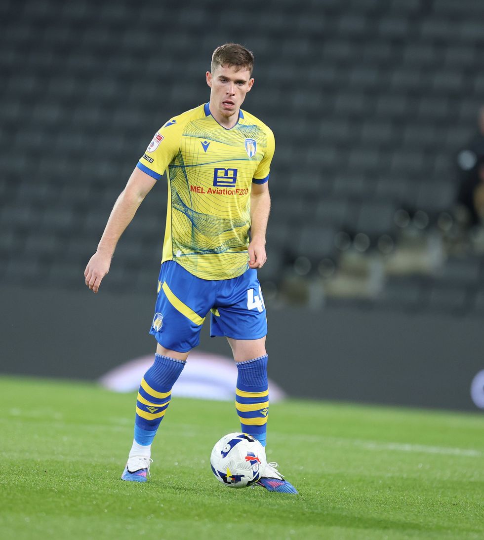 Frankie Terry currently plays for Colchester United