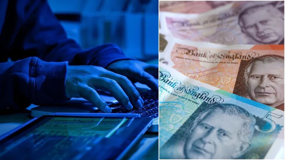 Fraudster and money