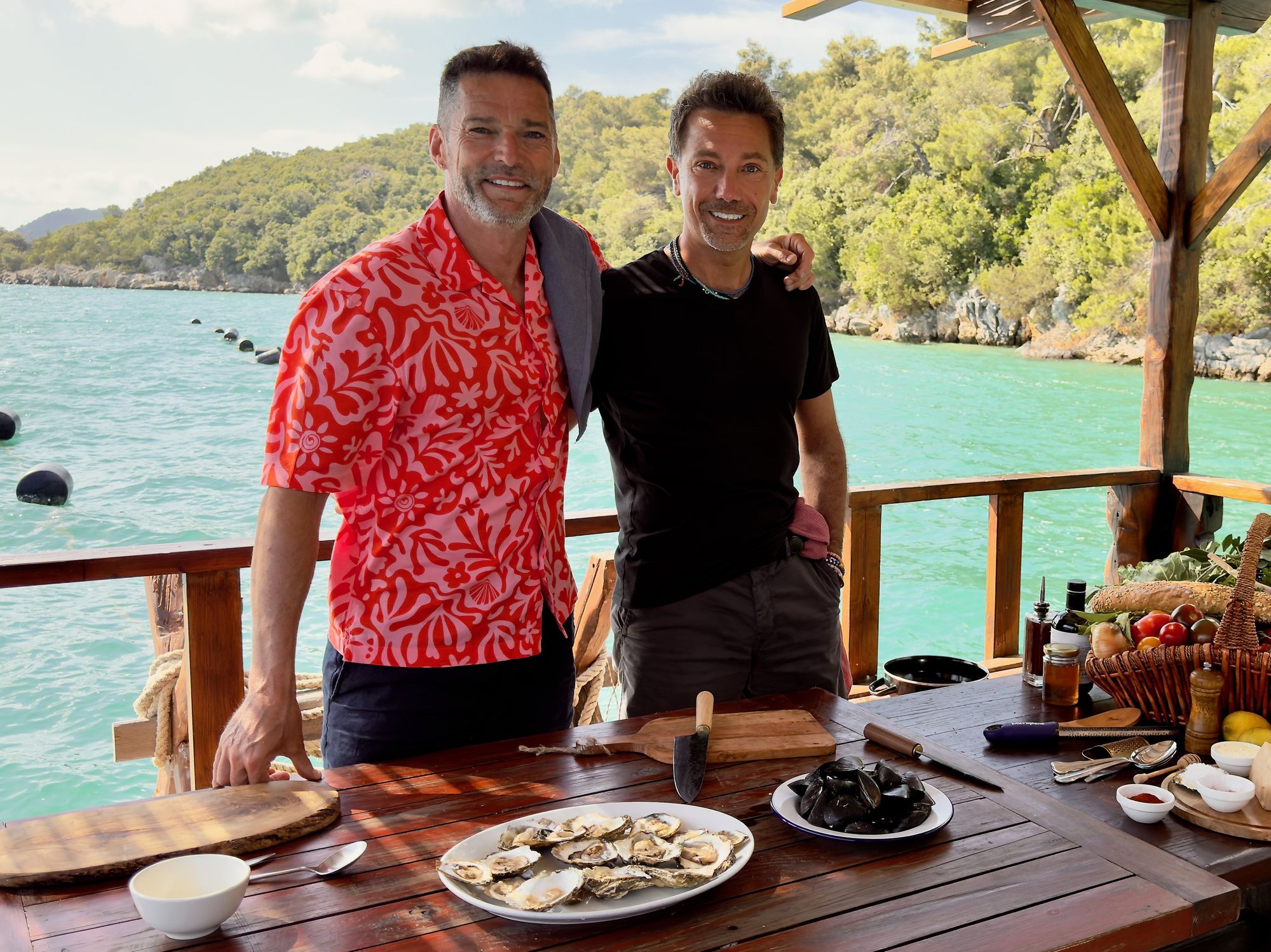 Fred Sirieix and Gino D'Acampo