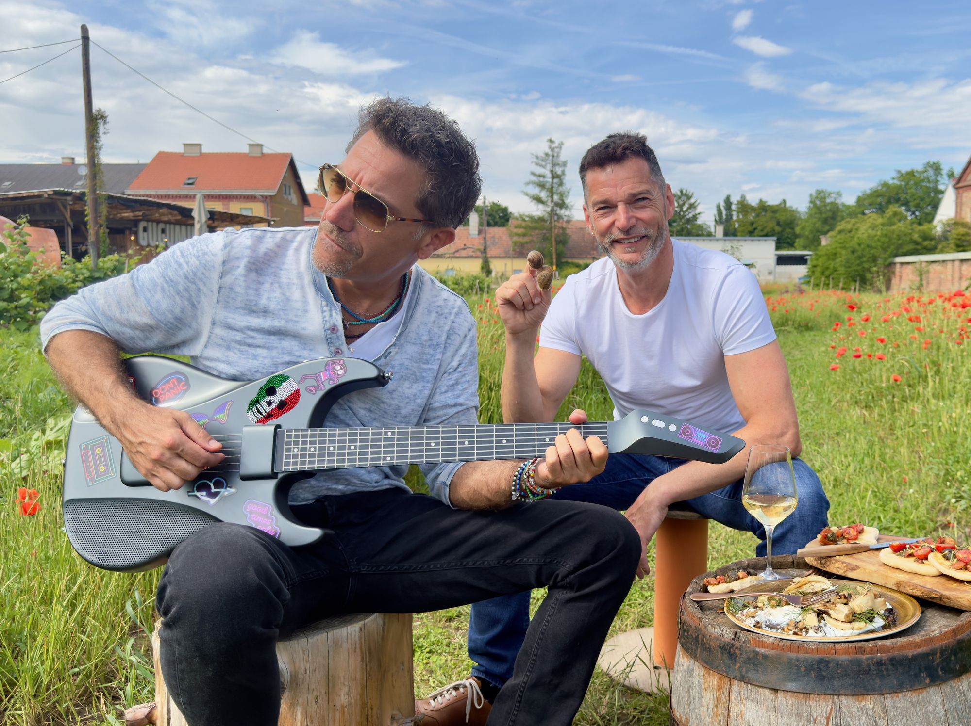 Fred Sirieix and Gino D'Acampo