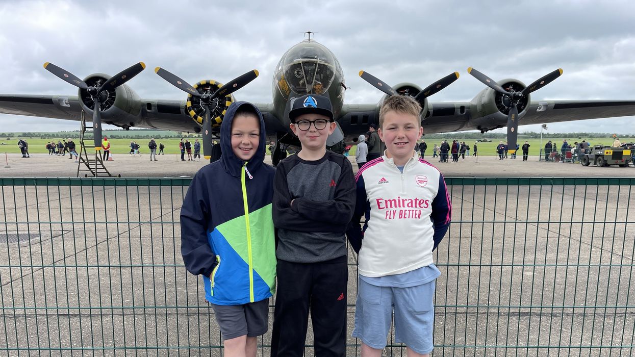 Three brothers all born on June 6 enjoy 'fitting' birthday tribute during D-Day commemorations