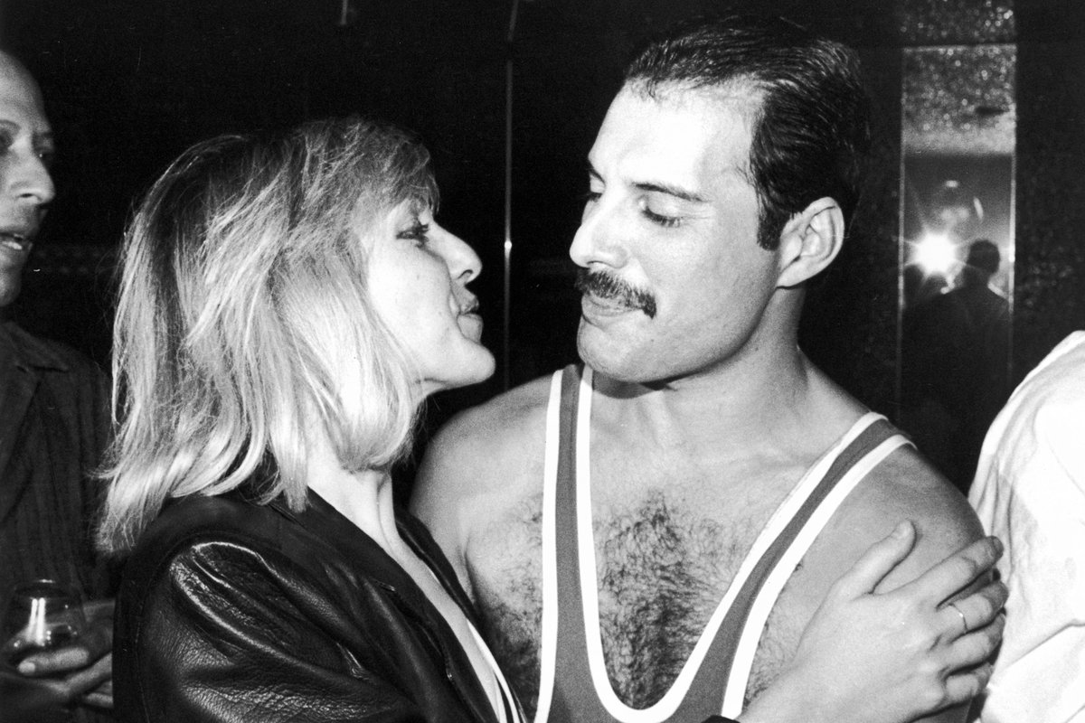 Freddie Mercury and Mary Austin