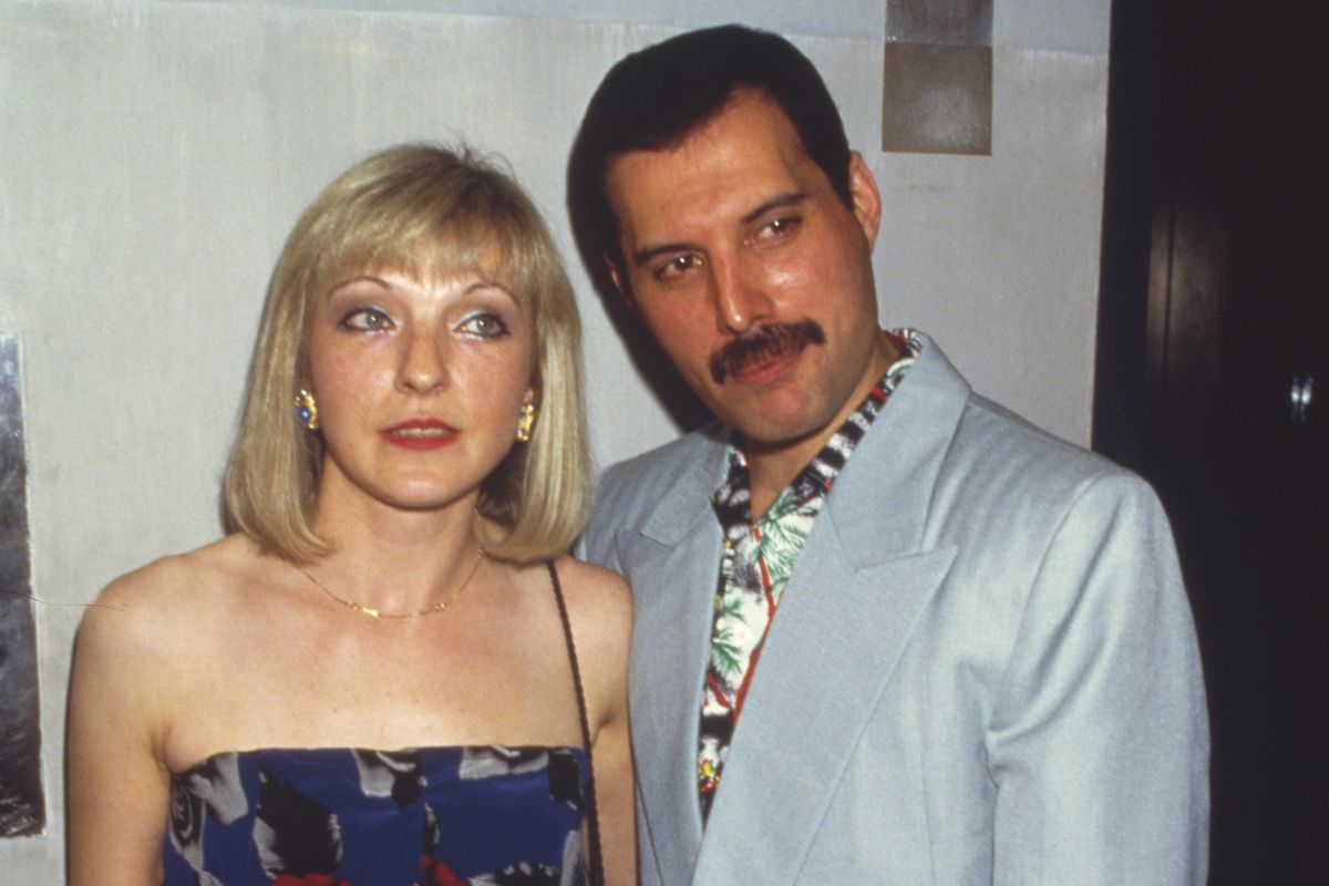 Freddie Mercury and Mary Austin