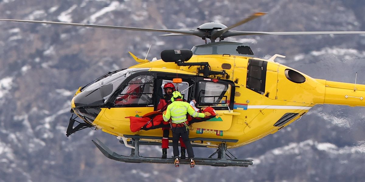 Winter Olympics star airlifted to hospital after training session incident just hours before opening event Winter Olympics star airlifted to hospital after training session incident just hours before opening event