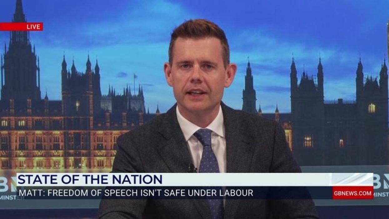'Free speech in Britain is not safe under Labour,' says Matthew Goodwin
