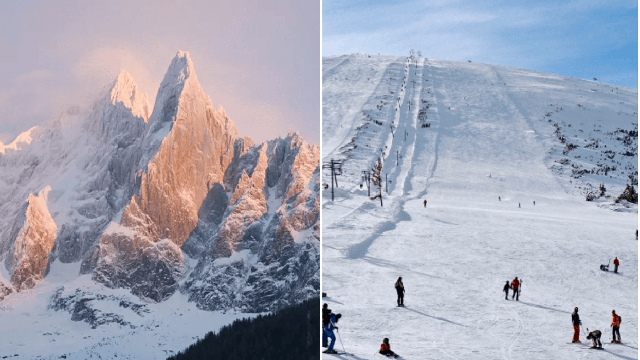 French Alps Chamonix / Bansko skiing