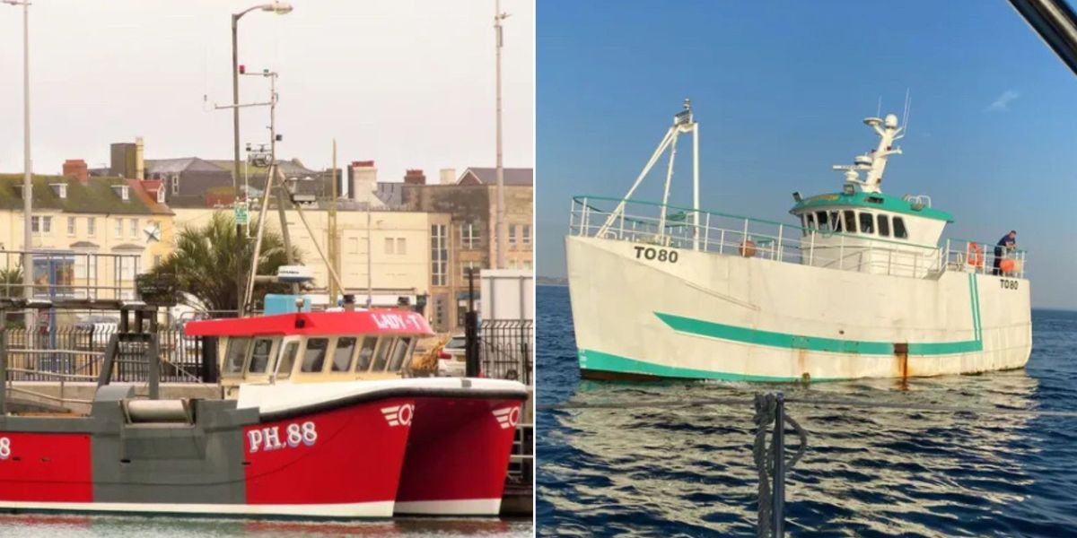 NextImg:'This is outrageous!' French authorities detain TWO British fishing boats in same week Keir Starmer secures 'surrender' deal