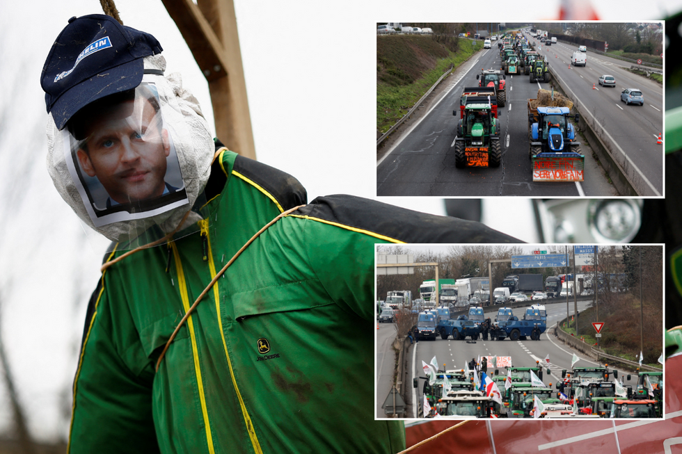 French farmer protests