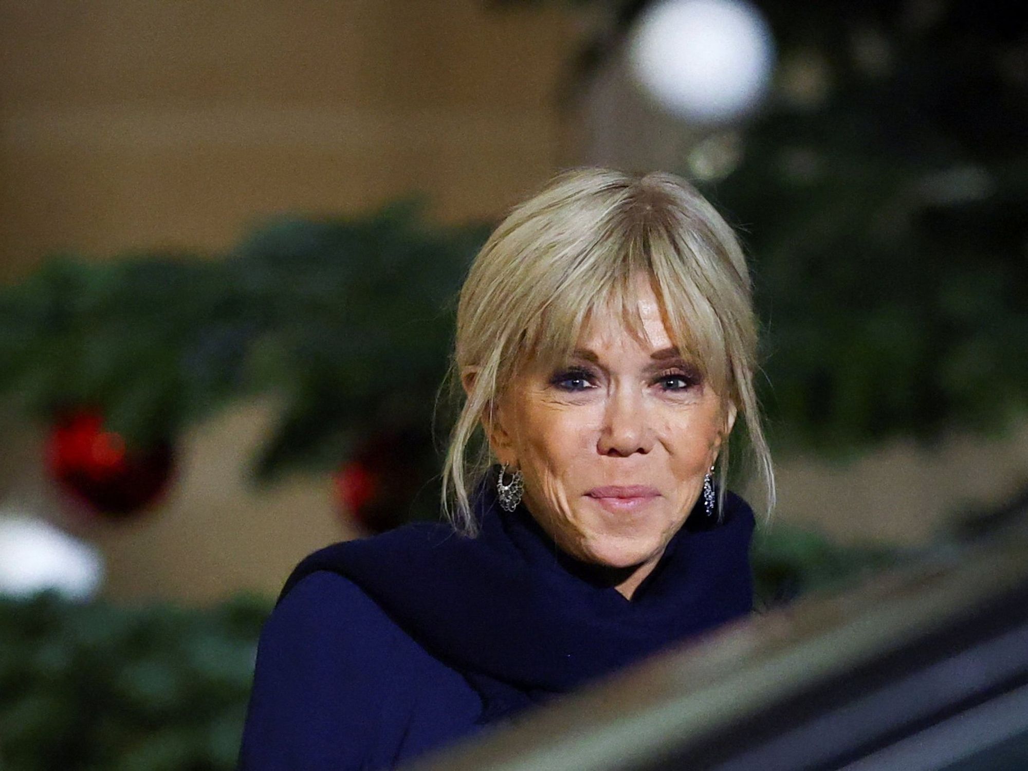 French First Lady Brigitte Macron