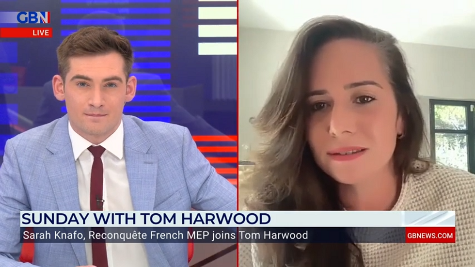 French MEP Sarah Knafo