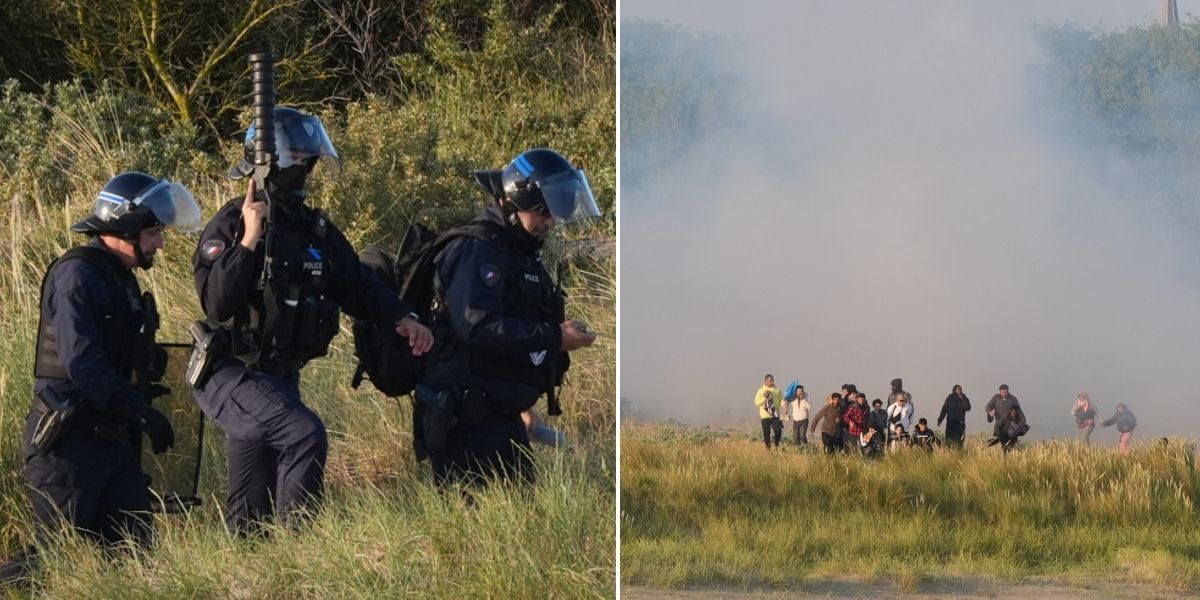 NextImg:French migrant camps reduced to 'warzone' as shootings, stabbings and serious violence takes hold