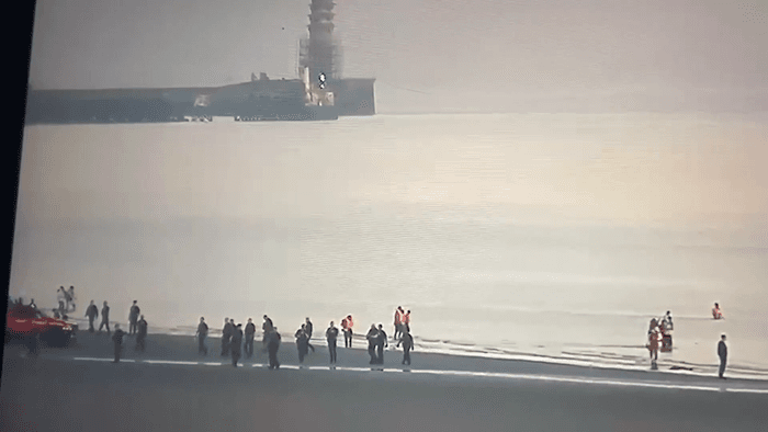 French police in Dunkirk