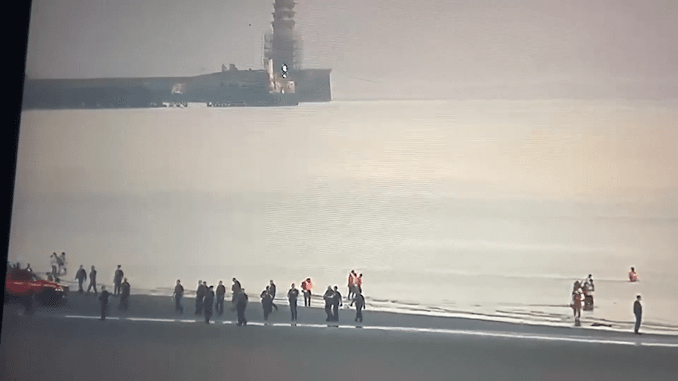 French police in Dunkirk