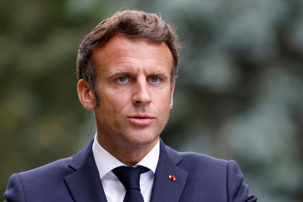 French President Emmanuel Macron has paid tribute to Her Majesty