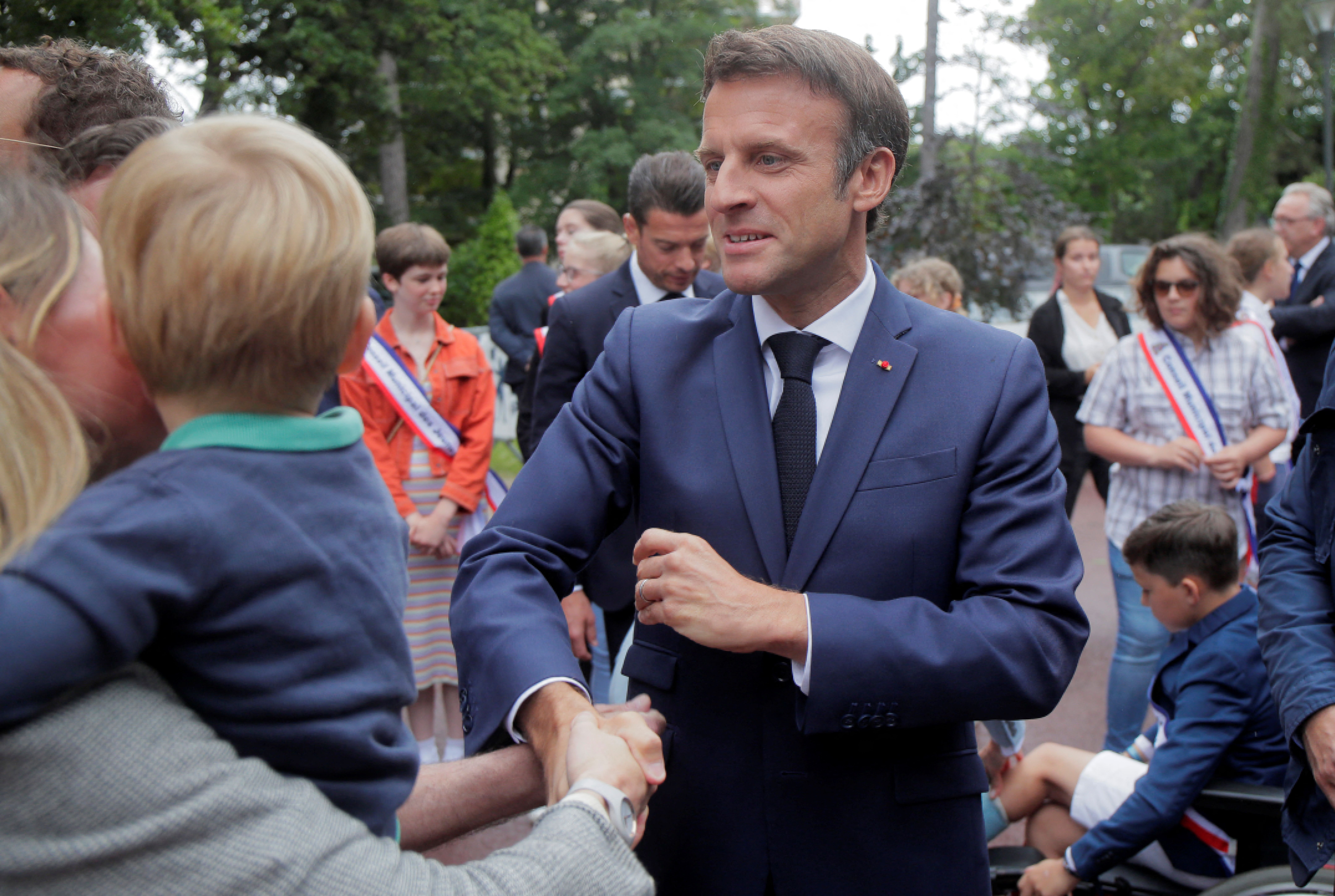 French President Emmanuel Macron