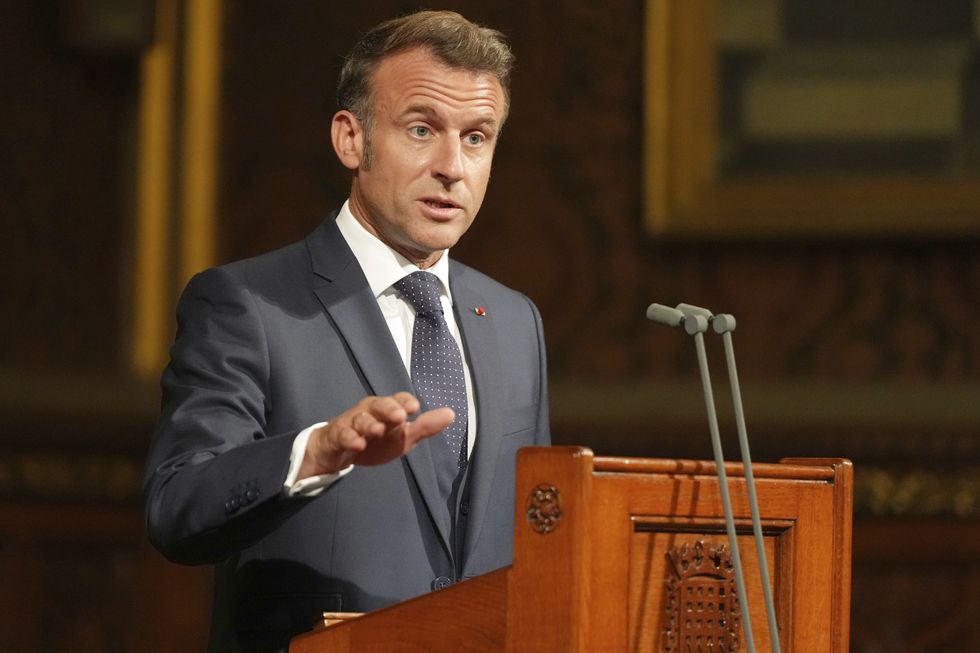 French President Emmanuel Macron