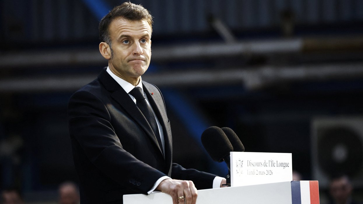 French President Emmanuel Macron