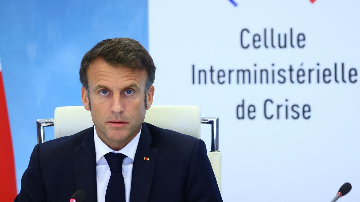 French President Macron holds a new crisis meeting after third night of riots