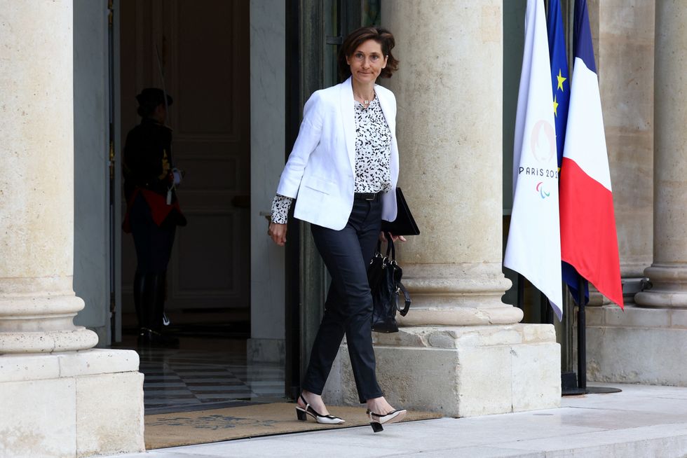 French Sports, Olympic and Paralympic Games Minister Amelie Oudea-Castera\u200b