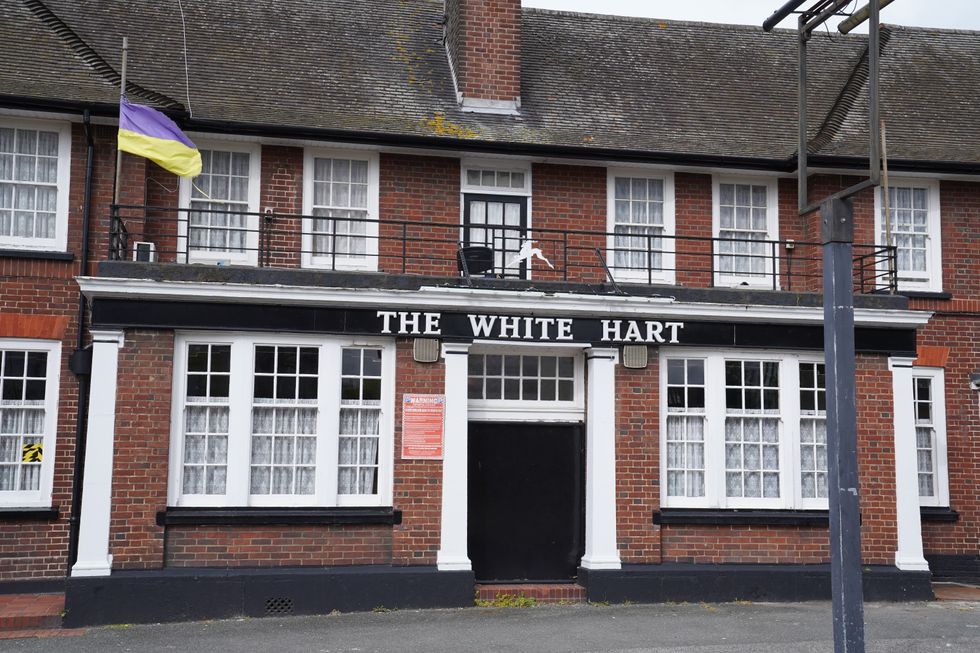 Front entrance to the White Hart