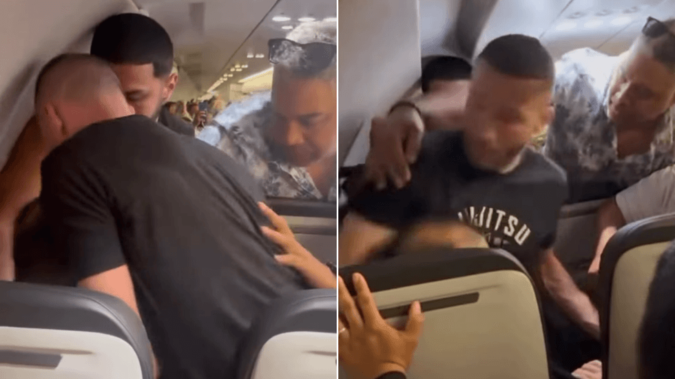 Frontiers passenger restrained onboard