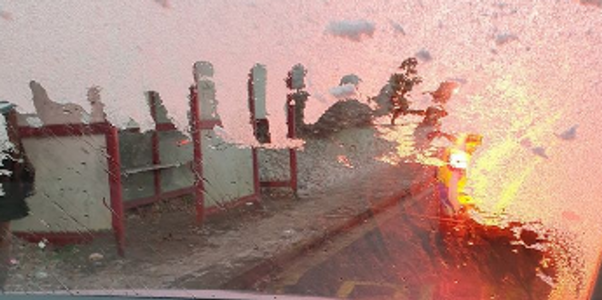 NextImg:Van driver banned from driving after being caught on roads with frozen windscreen