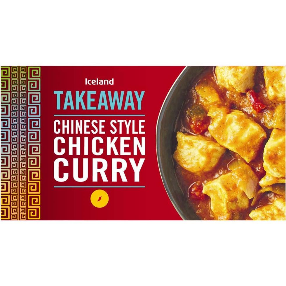 Frozen Iceland Takeaway Chinese Style Chicken Curry
