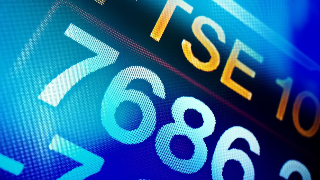 FTSE 100 numbers in pictures