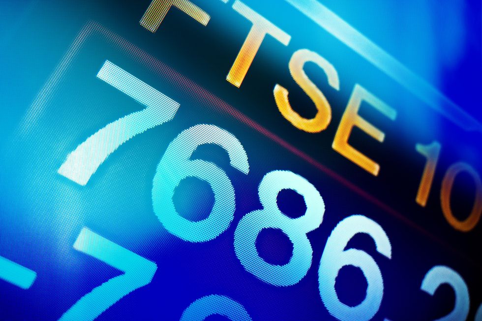 FTSE 100 numbers in pictures