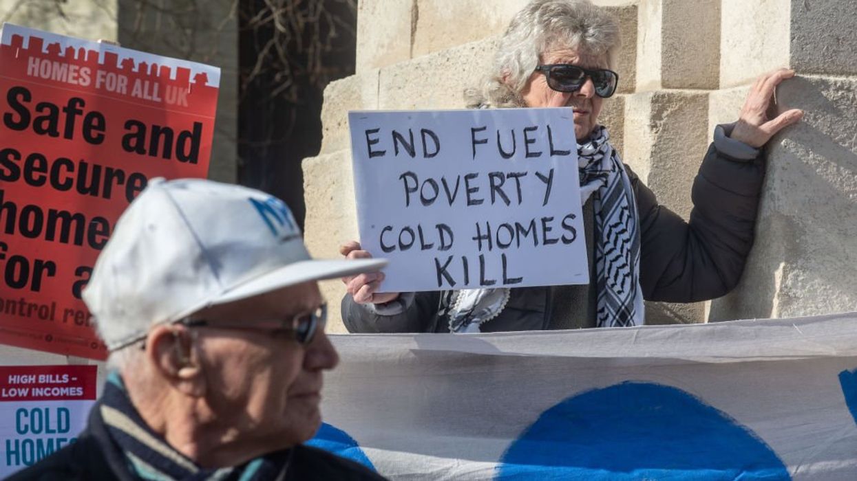 Fuel poverty protest