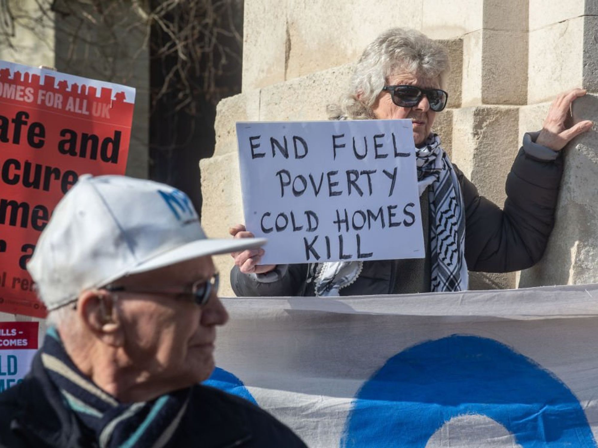 Fuel poverty protest