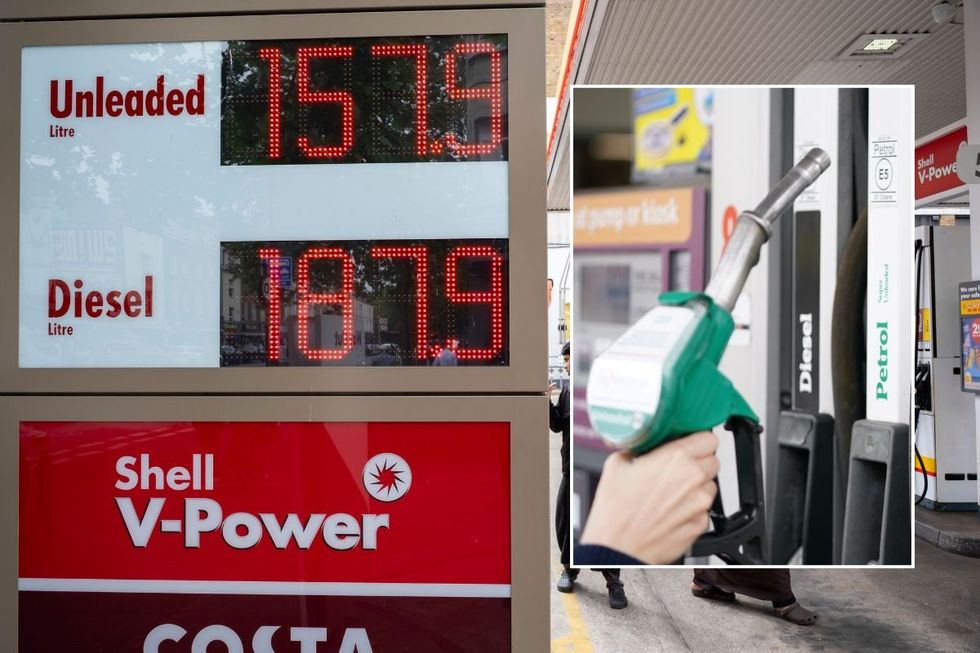 Fuel prices and a fuel pump