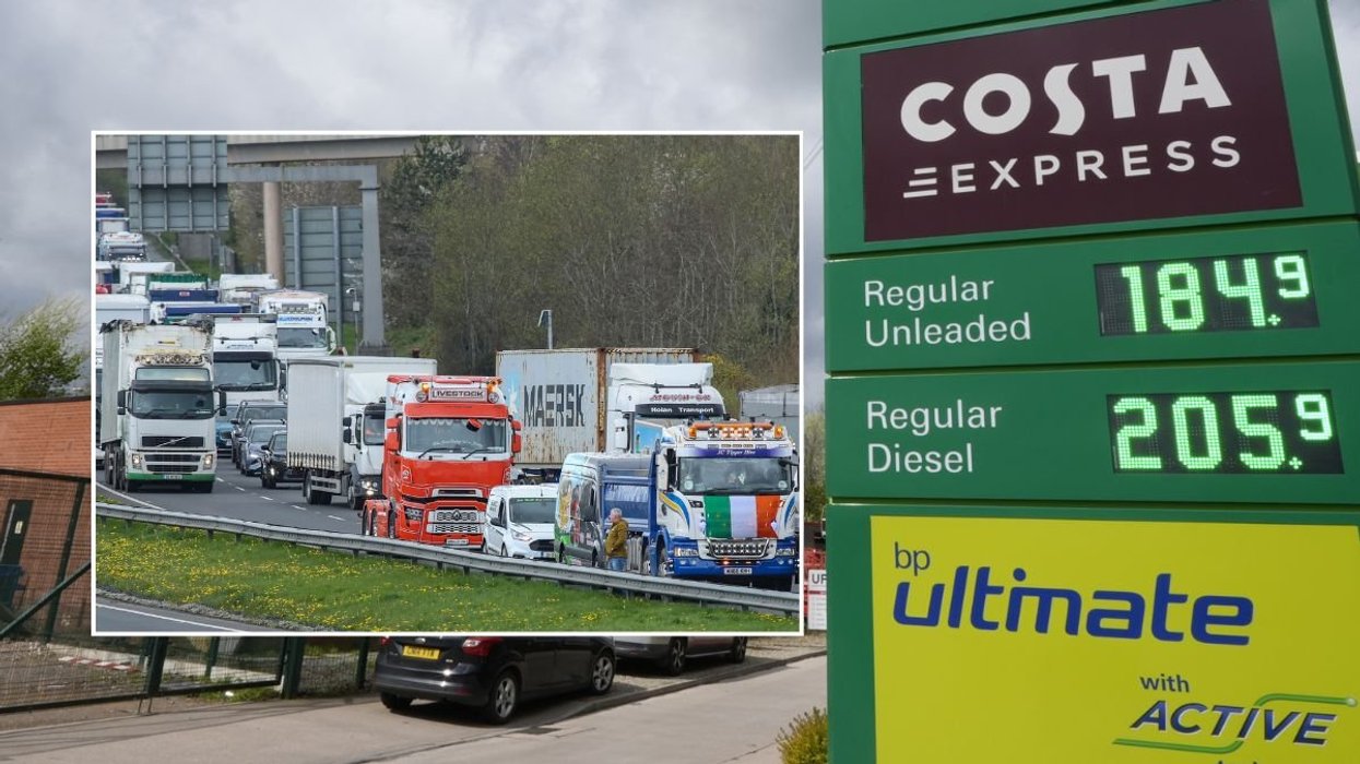 Fuel protests in Ireland and expensive petrol and diesel prices