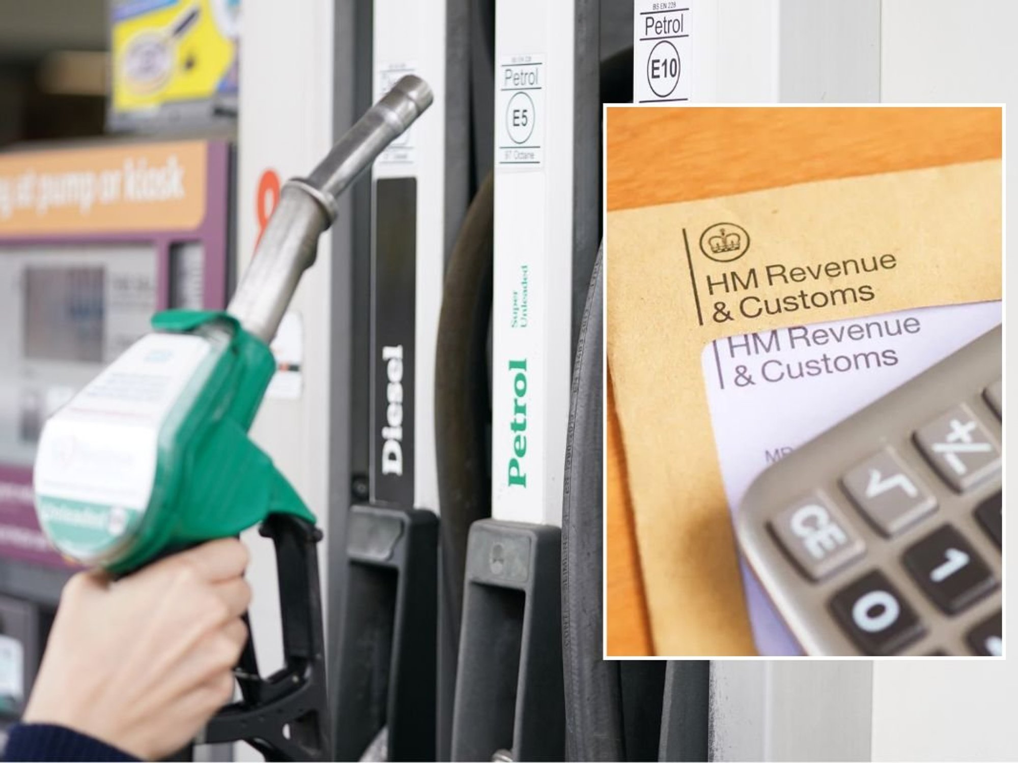 Fuel pump and a letter from HMRC