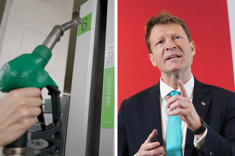 Fuel pump and Richard Tice